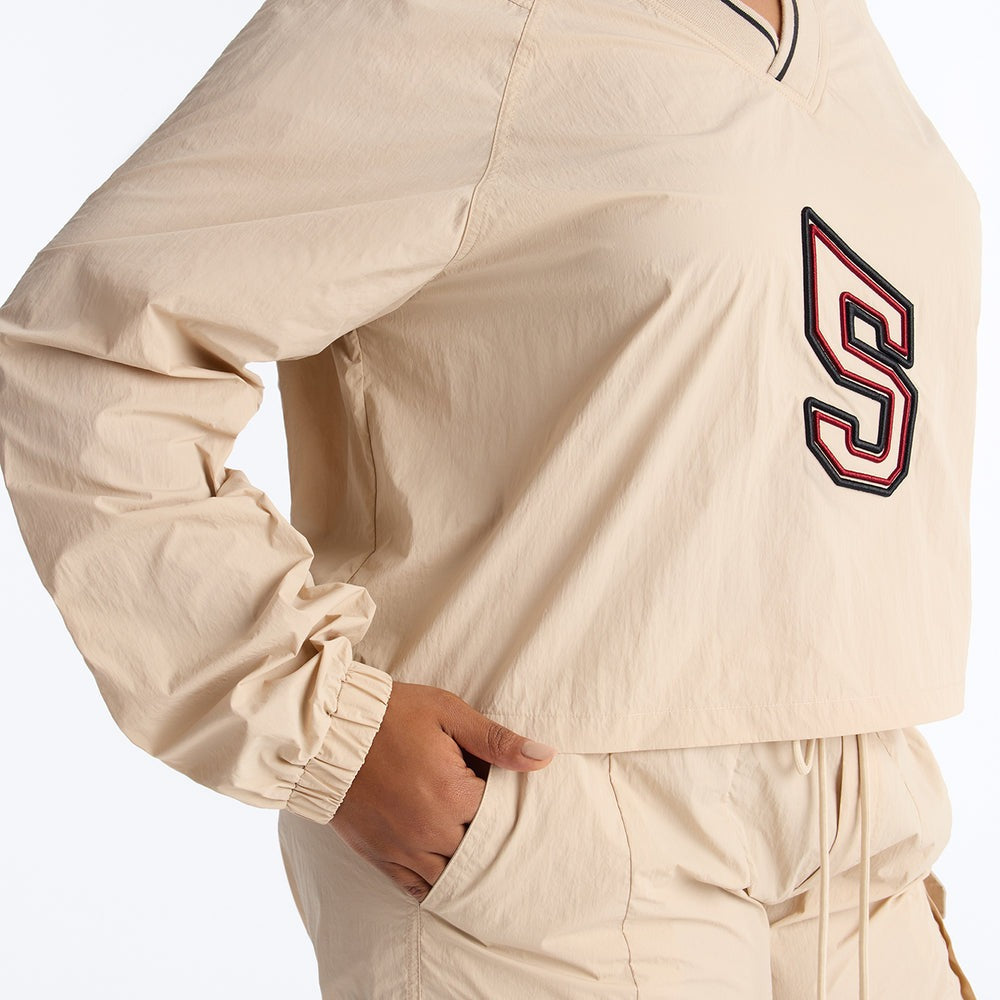 5 And Fine Windbreaker Jogger Pant Set
