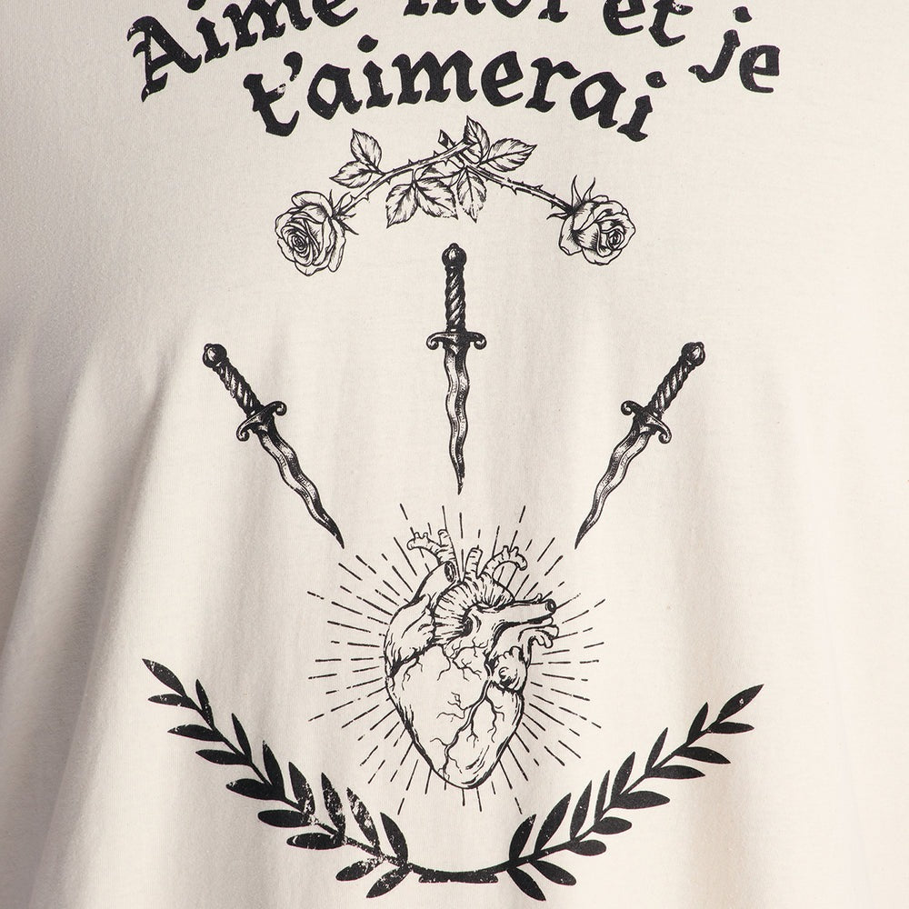 Aime Moi Oversized Short Sleeve Tee