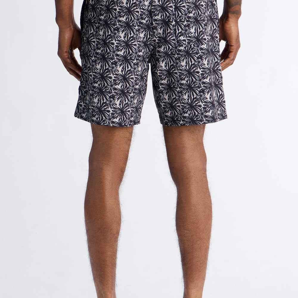 Abstract Savanna Floral Swim Trunk 7â3