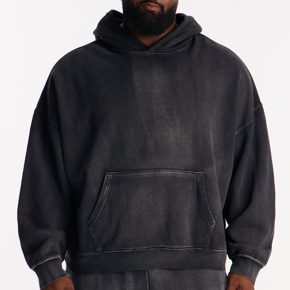 Acid Wash Oversized Heavyweight Hoodie