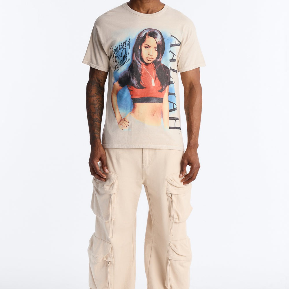 Aaliyah Princess Of R&B Short Sleeve Tee