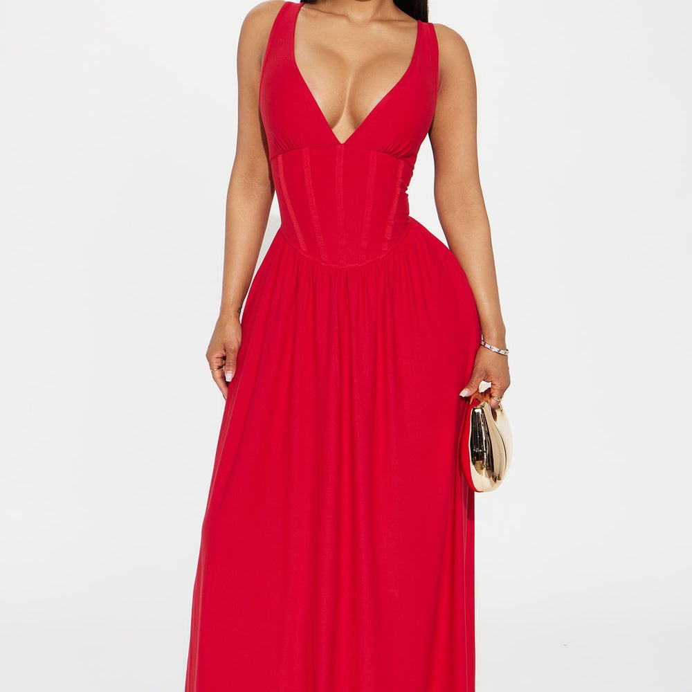Ainsley Corset Maxi Dress