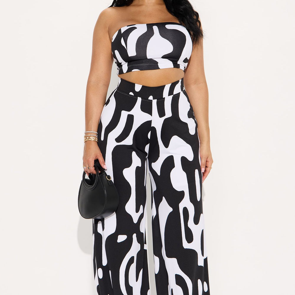 Abstract Allure Pant Set
