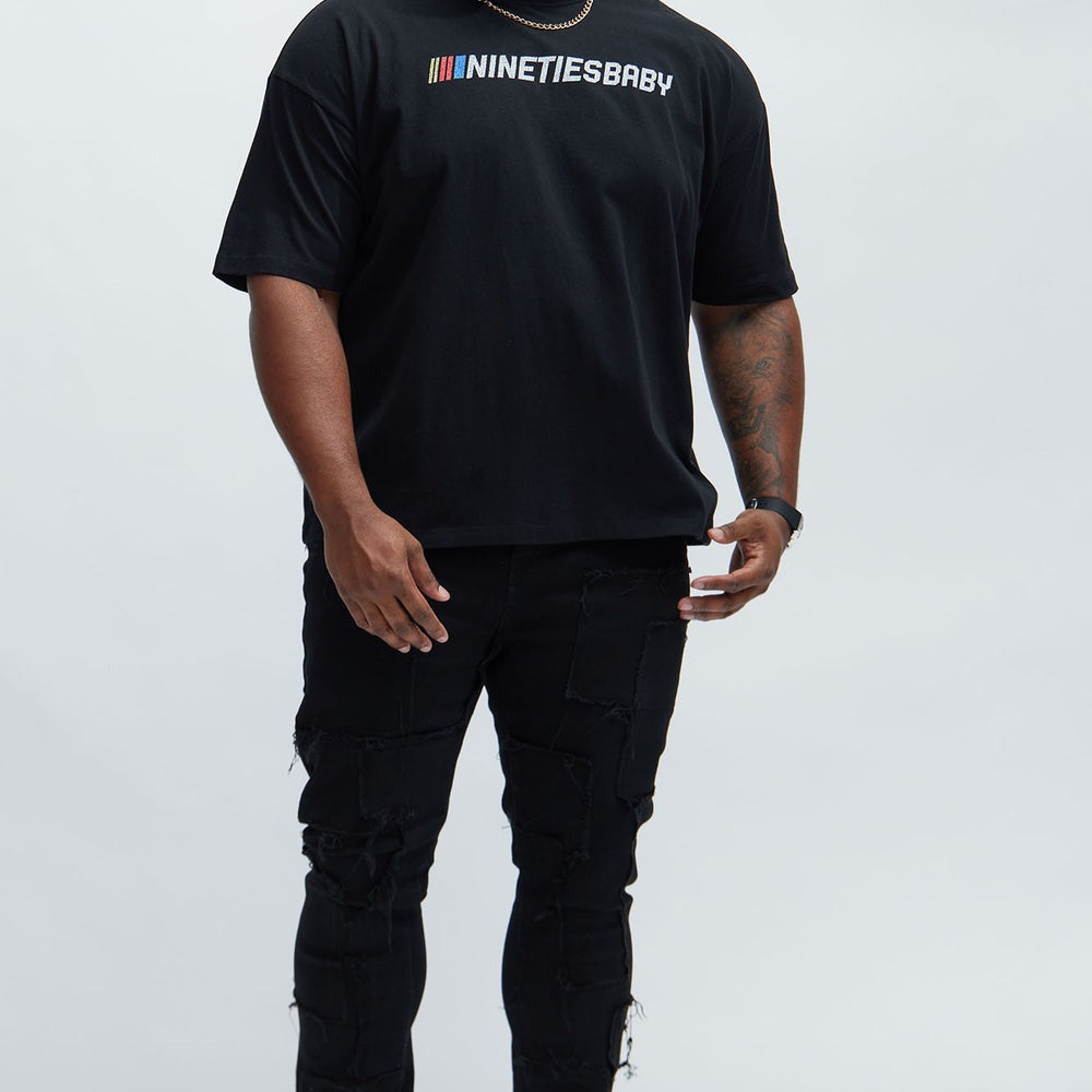 90's Till Infinity Oversized Short Sleeve Tee