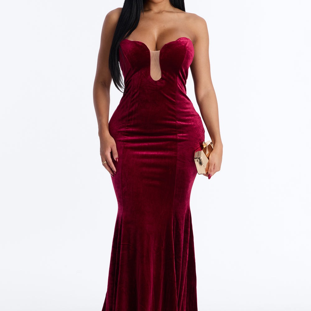 Affair To Remember Velvet Gown