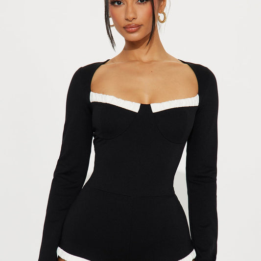 Adrina Ponte Micro Short Romper