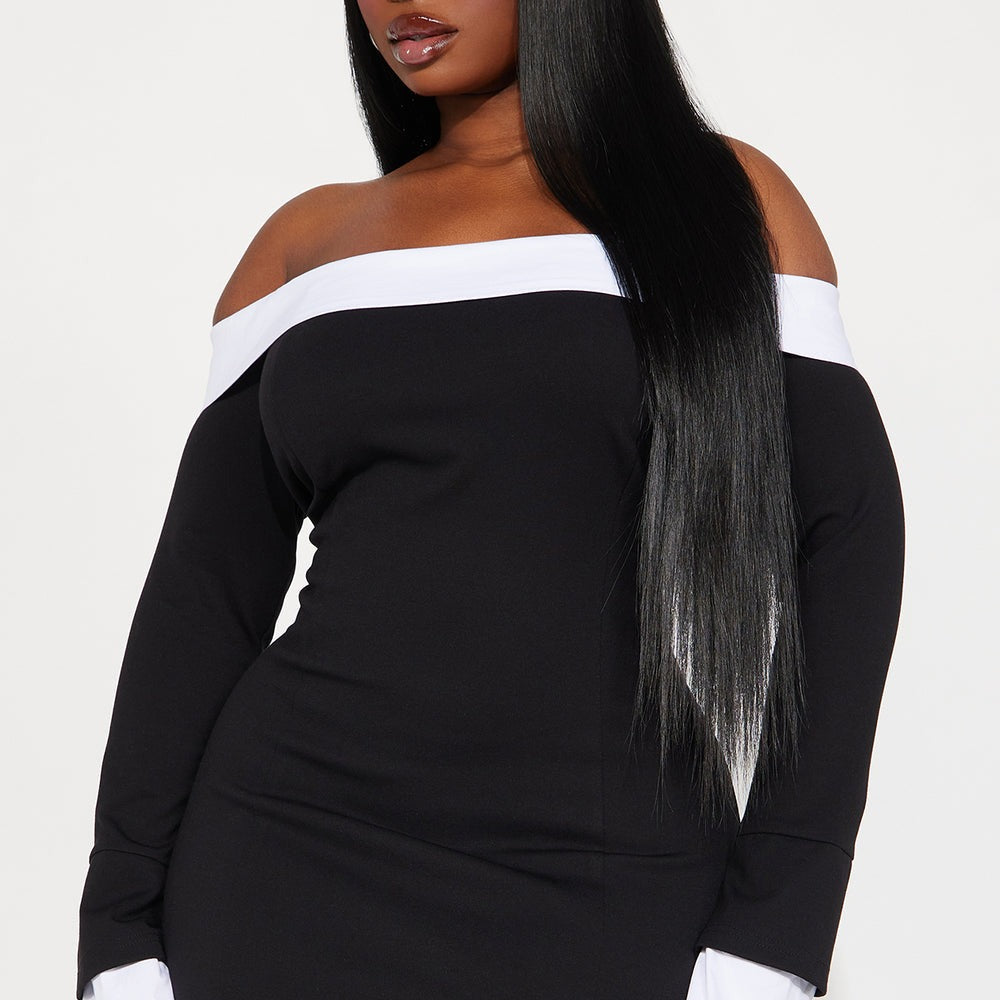 Alice Off Shoulder Mini Dress