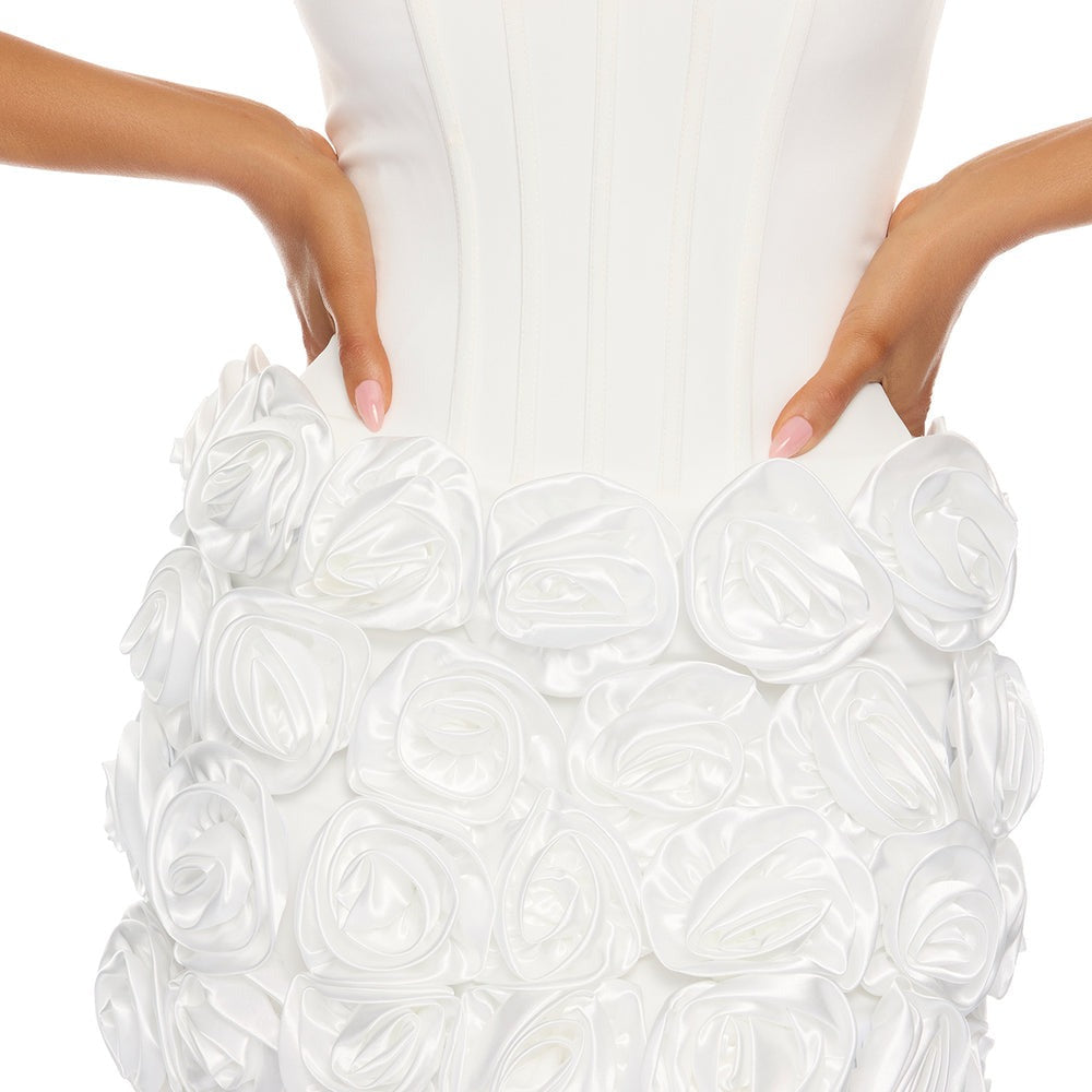 Alessia Floral Applique Maxi Dress