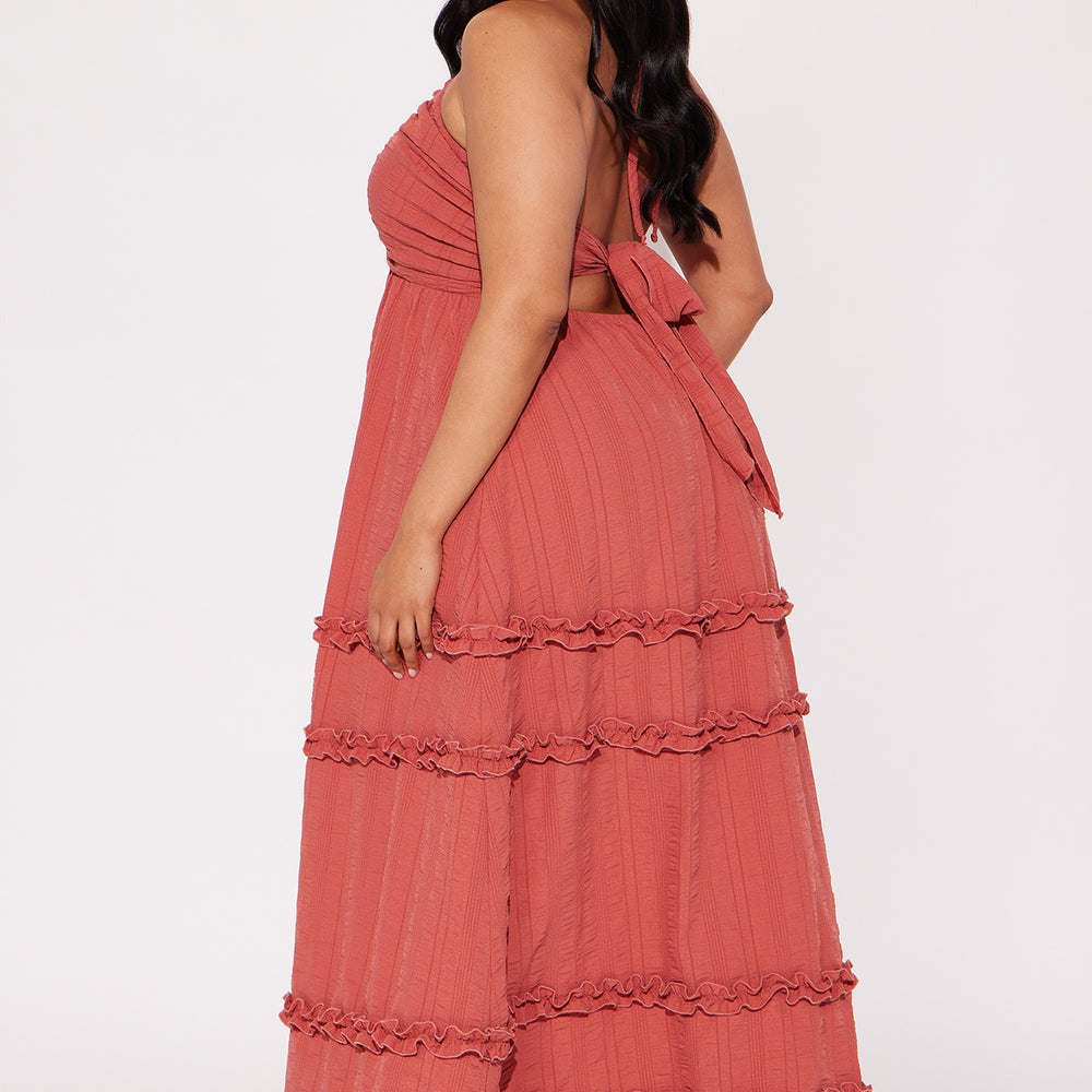 Alexandra Tie Back Maxi Dress