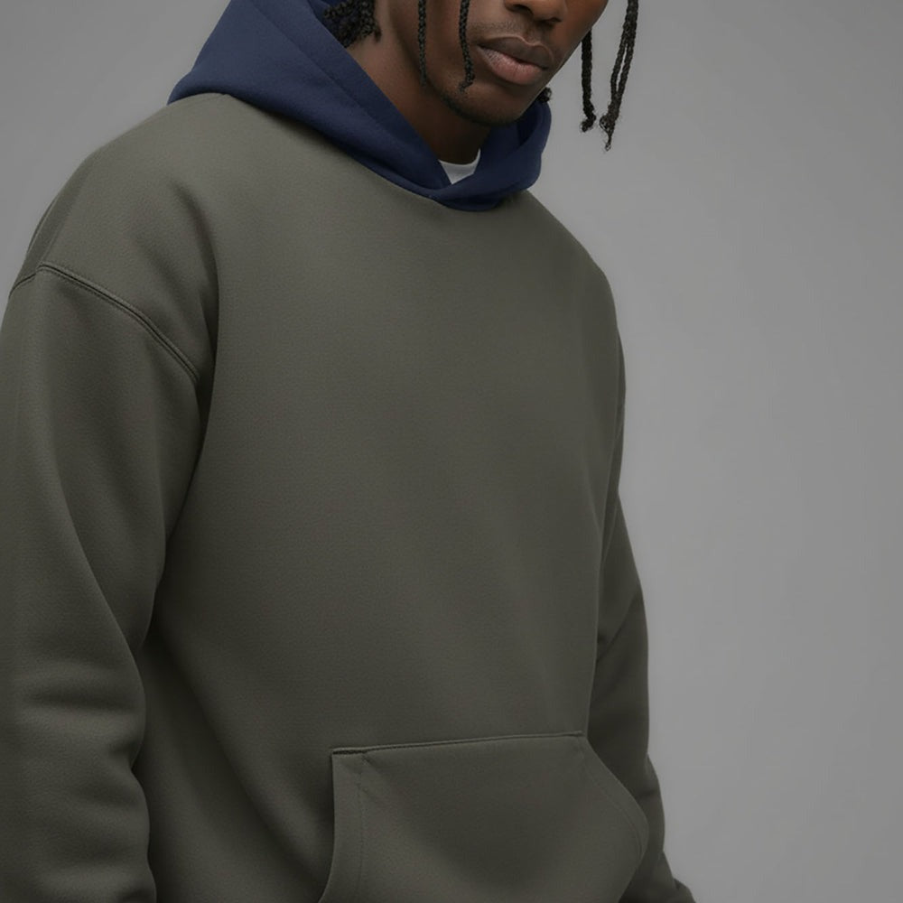 410 Oversized Colorblock Hoodie