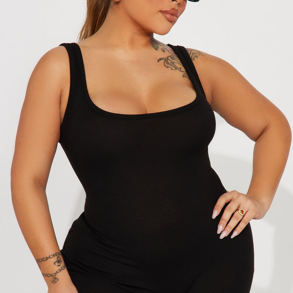 Aideen Ribbed Romper
