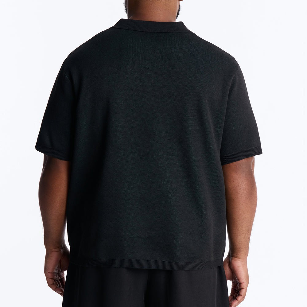 88 Apex Johnny Collar Knit Top