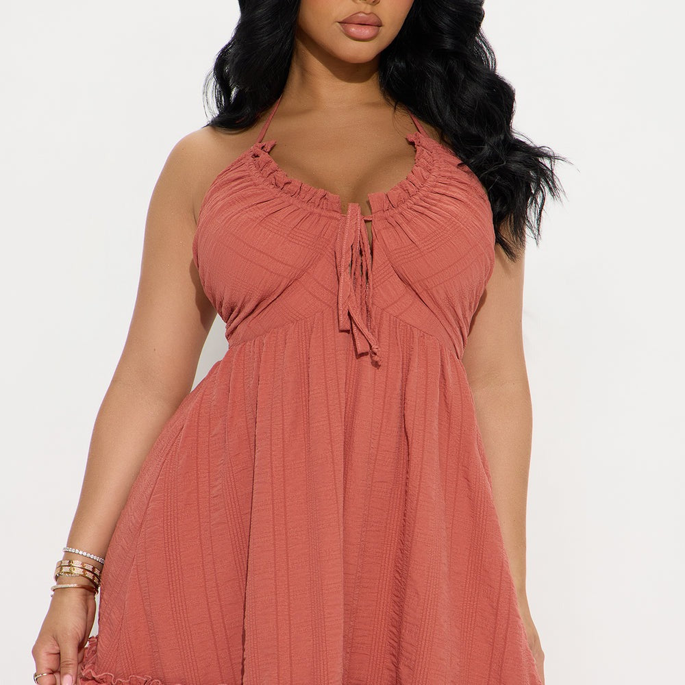 Alexandra Tie Back Maxi Dress
