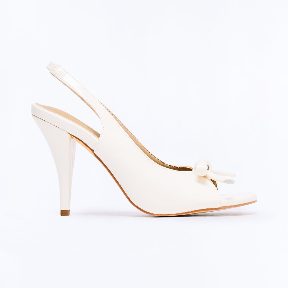 Adorbs Bow Slingback Heels