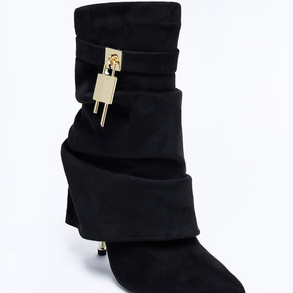 Alfie Ruched Overlay Boots