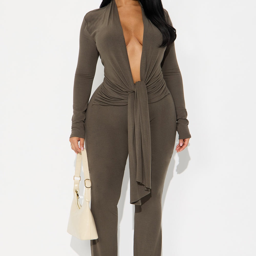 Addison Long Sleeve Jumpsuit