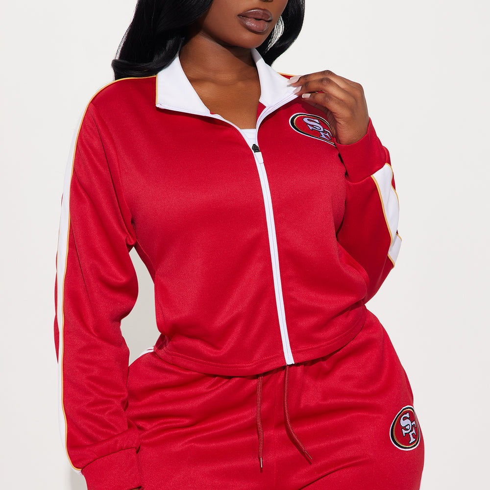 49ers Nation Zip Up Track Jacket