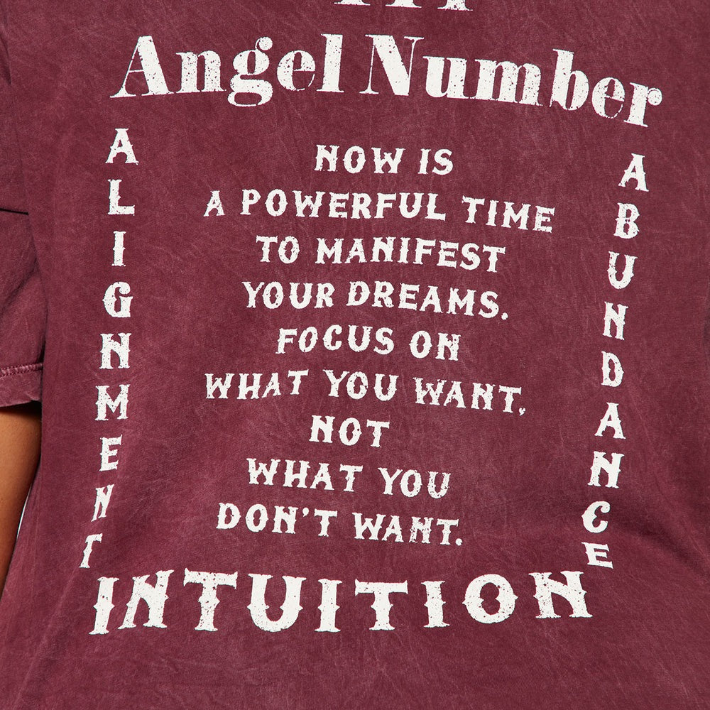 111 Angel Number Tunic Top