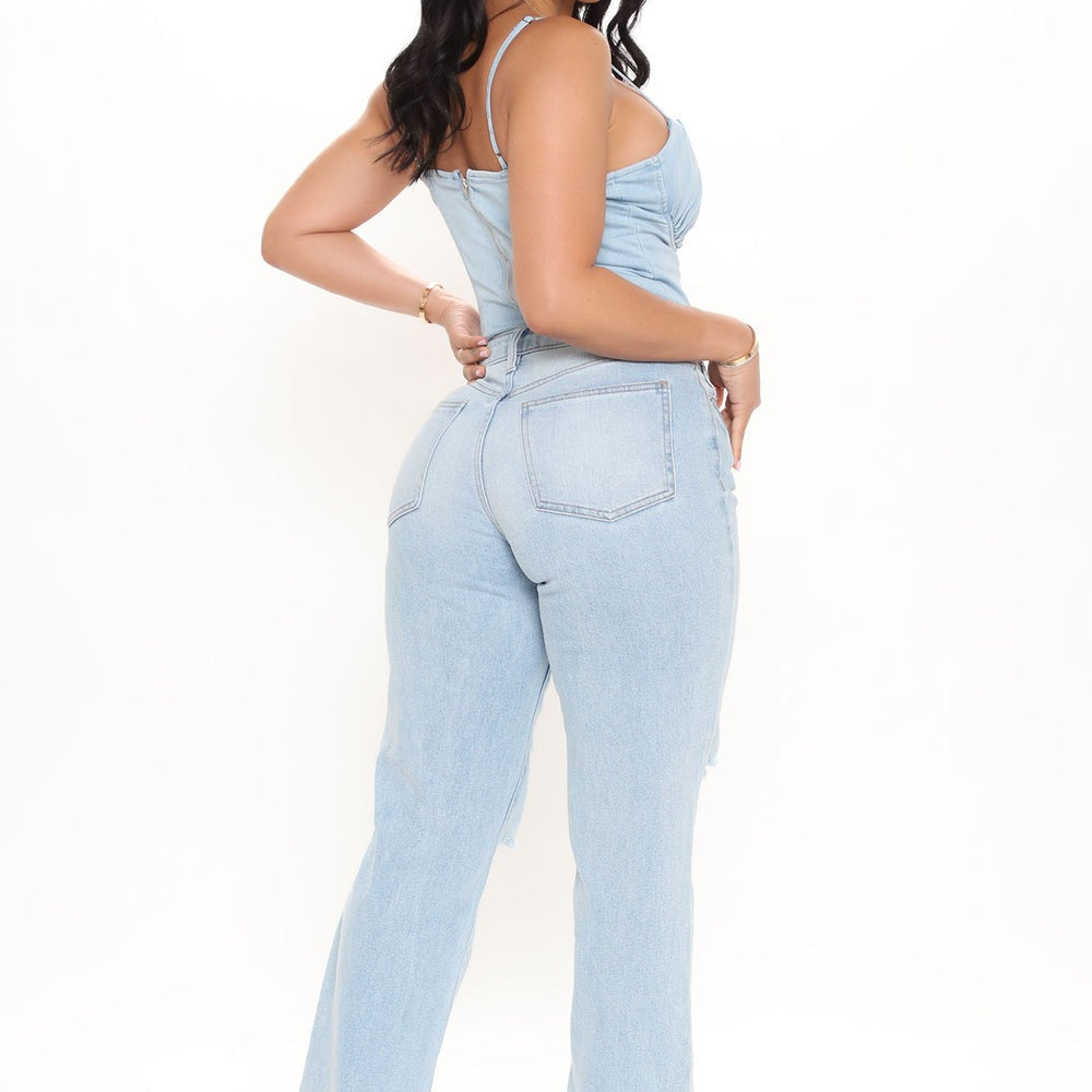 90's Nostalgia Straight Leg Jeans