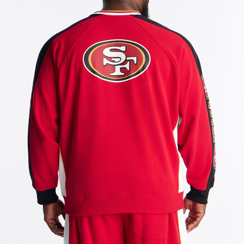 49ers Wave Rider Crewneck Sweatshirt