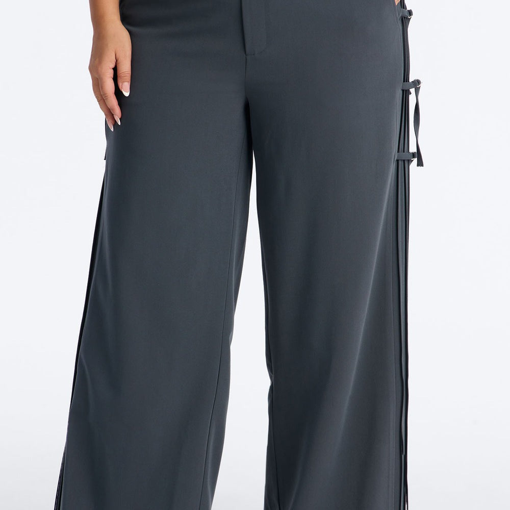 Alessandra Trouser Side Tab Detail Pant 33â3