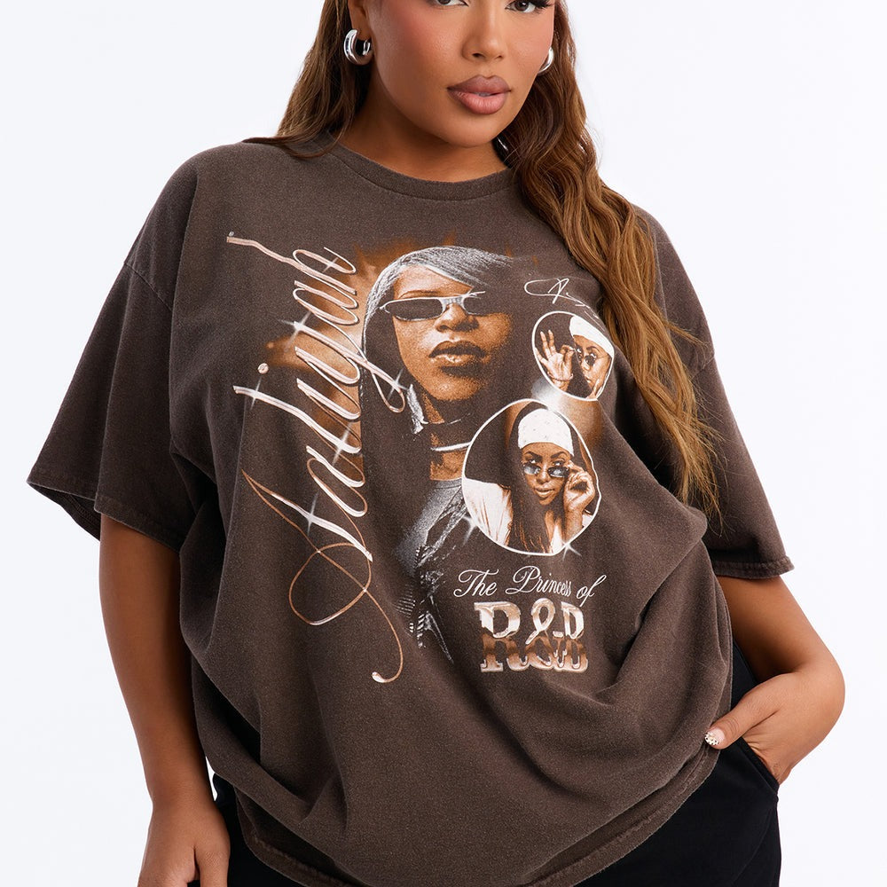 Aaliyah R&B Princess Shirt