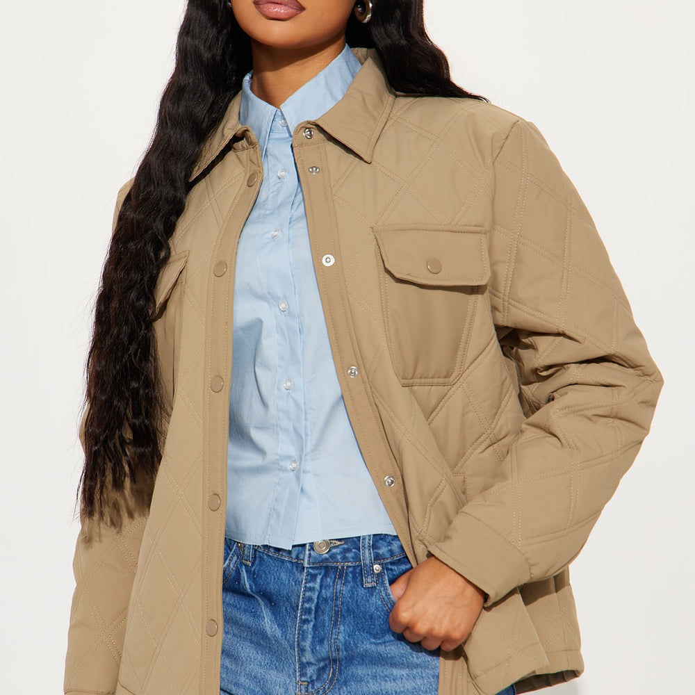 Abby Quilted Shirt Jacket