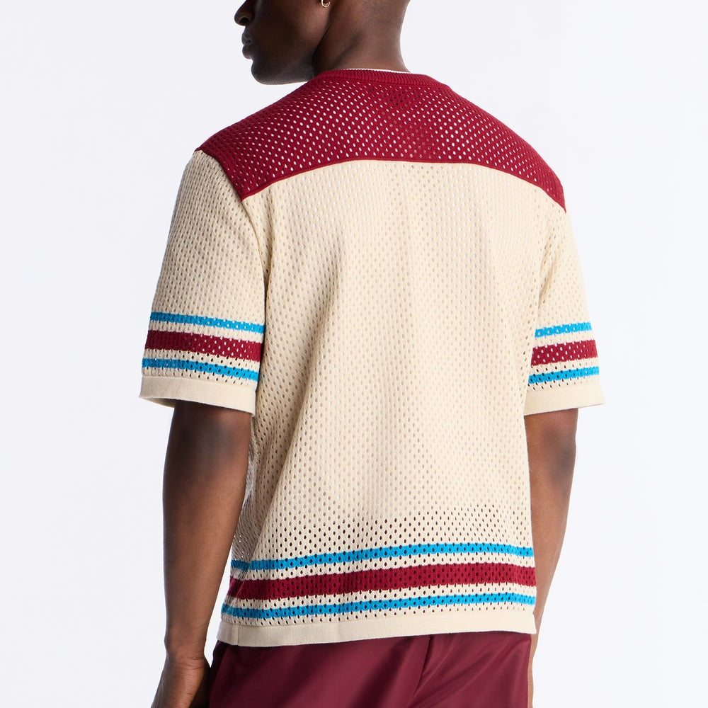 33 Striped Short Sleeve Jersey