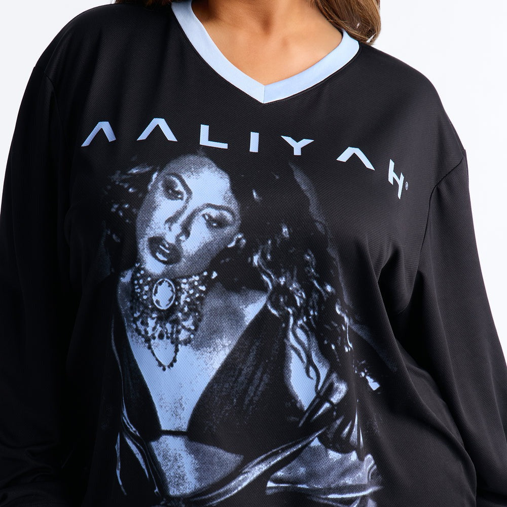Aaliyah 79 Satin Long Sleeve Jersey