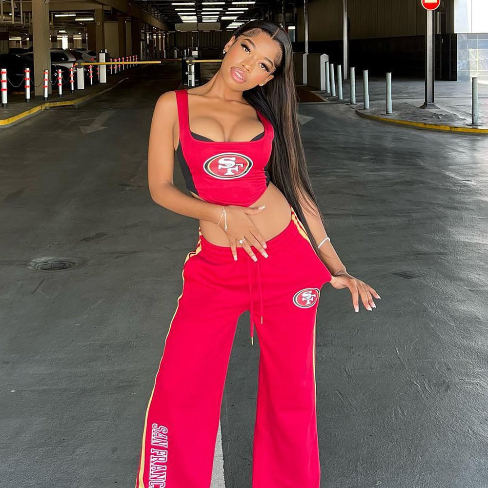 49ers Second Half Come-Back Wide Leg Pant