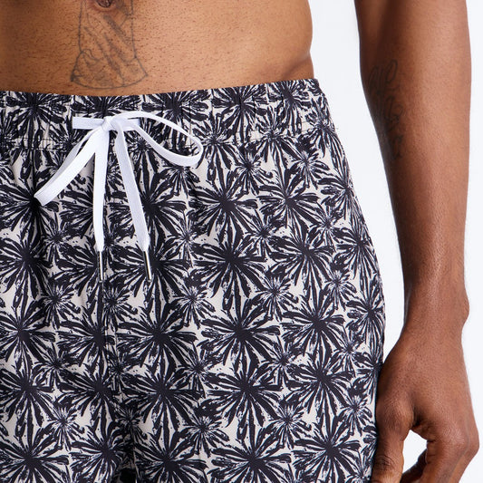 Abstract Savanna Floral Swim Trunk 7â3