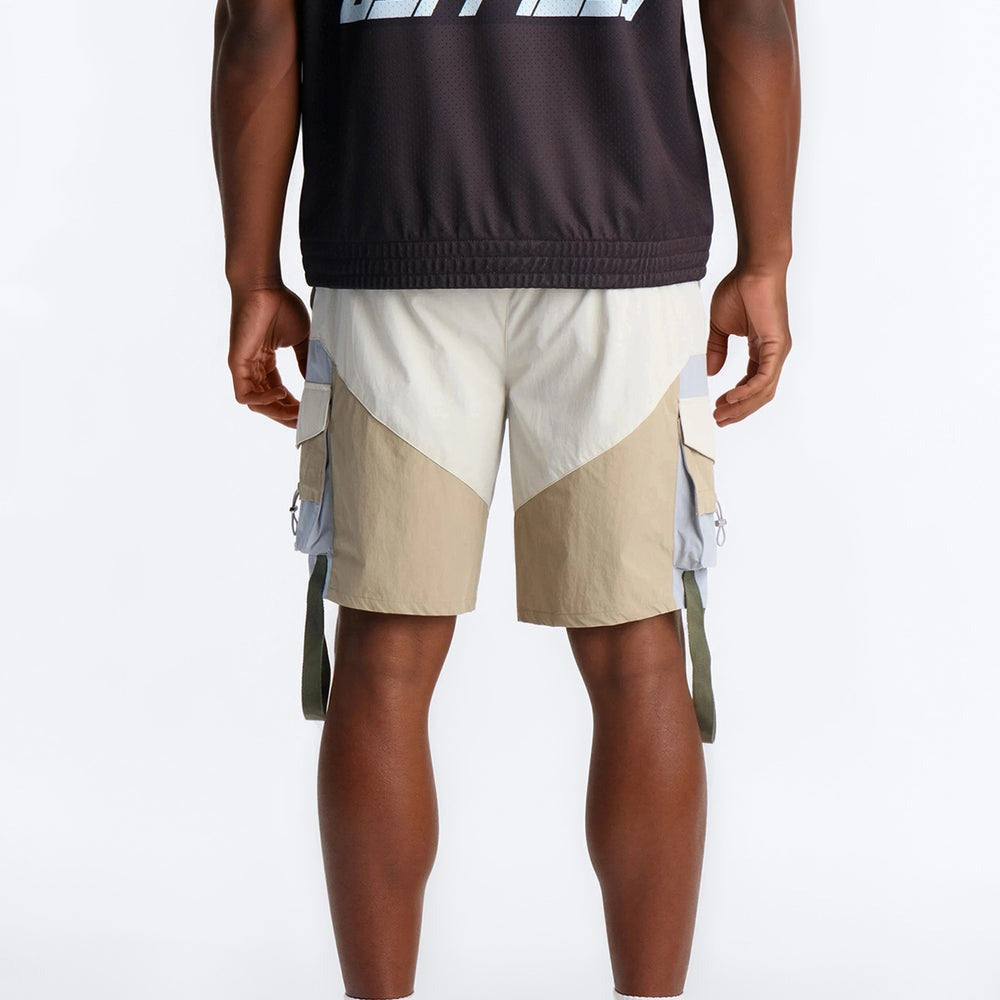 Affirmation Cargo Colorblock Short