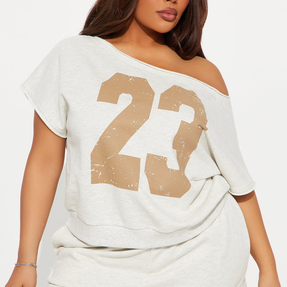 23 Off Shoulder Short Set