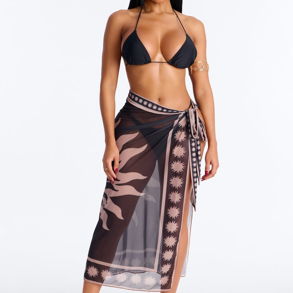 Act Up Novelty Adjustable Waist Tie Swim Cover Up