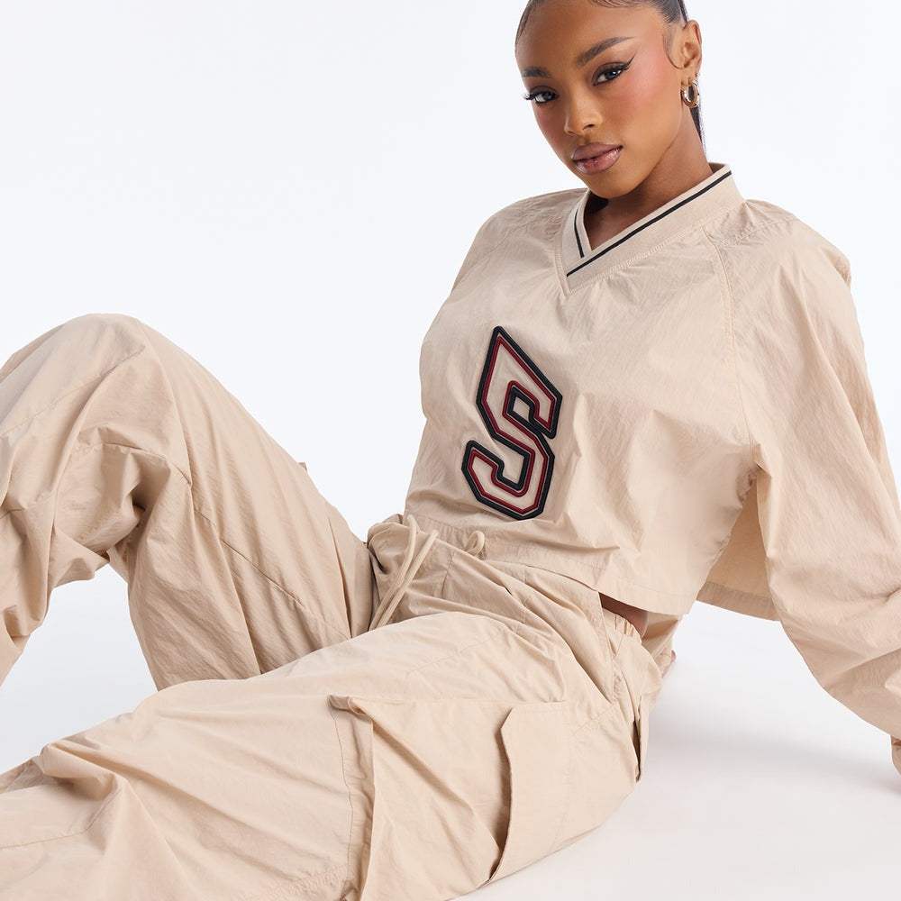 5 And Fine Windbreaker Jogger Pant Set