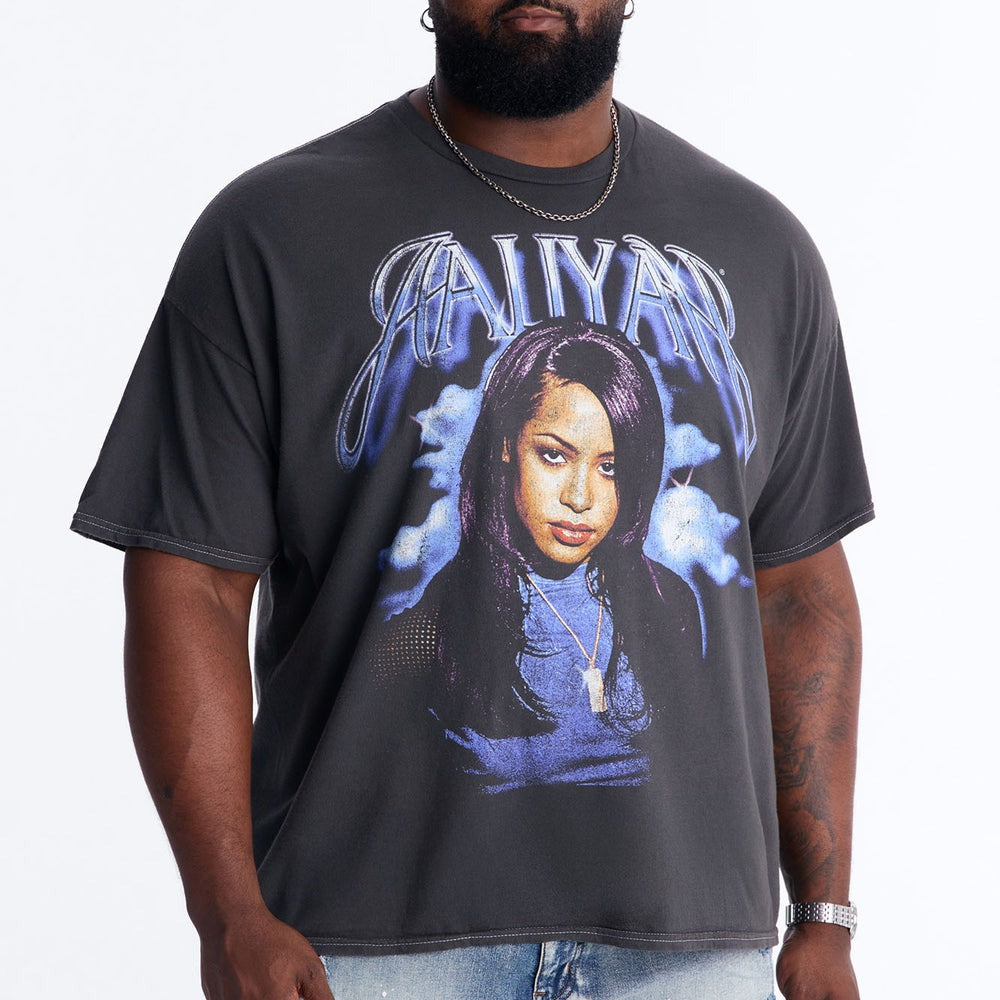 Aaliyah One In A Million Album Short Sleeve Tee