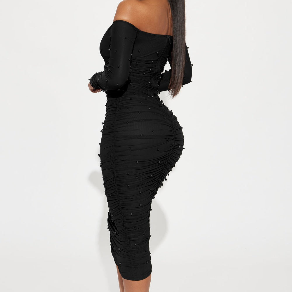 Adah Mesh Midi Dress