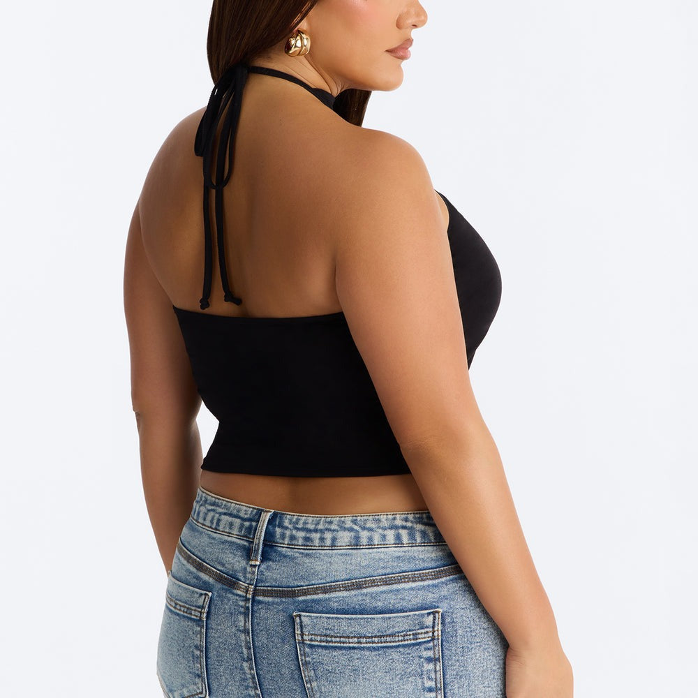 After Hours Sleeveless Halter Top