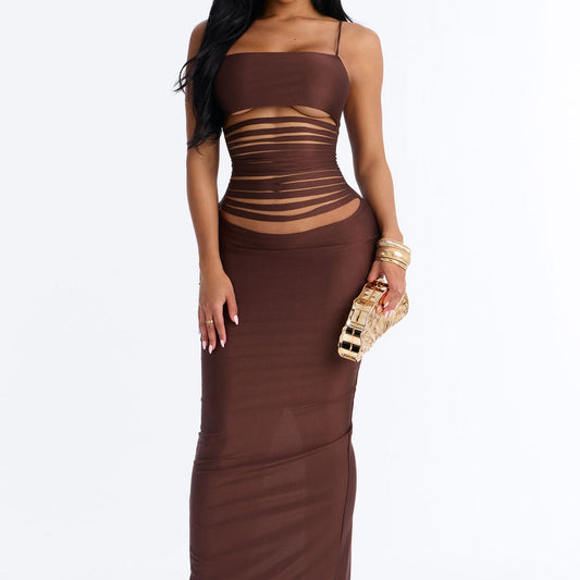 Afterglow Strappy Maxi Dress