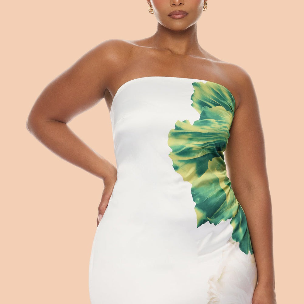 Alana Satin Maxi Dress