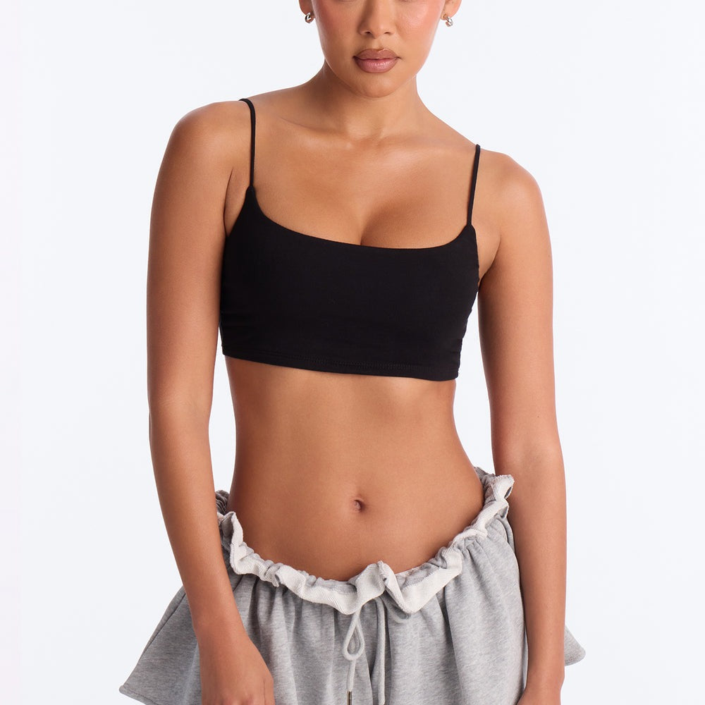 Alexa Everyday Double Layered Cropped Cami Top