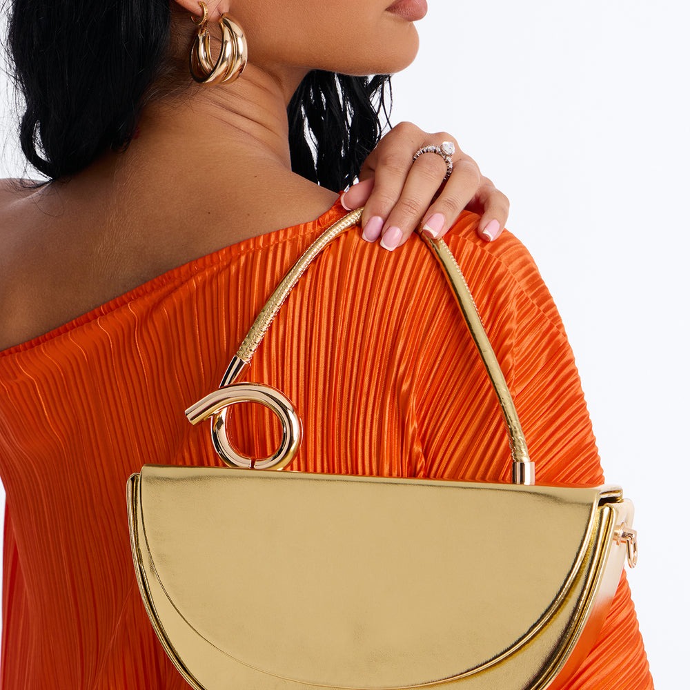 Adding A Twist Faux Leather Satchel Bag
