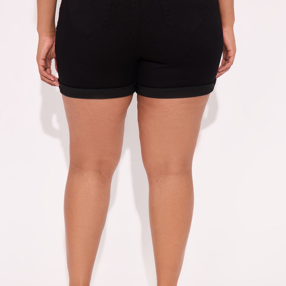 Alejandra High Rise Booty Lifter Denim Shorts