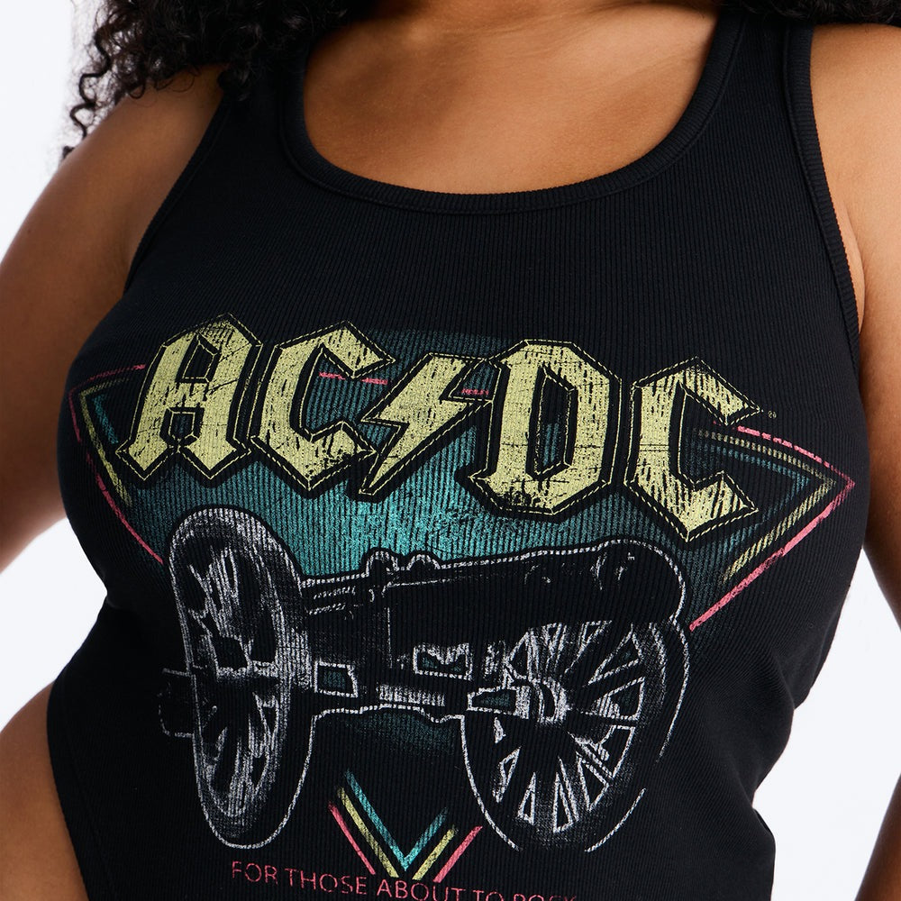 ACDC Long Asymmetrical Tank