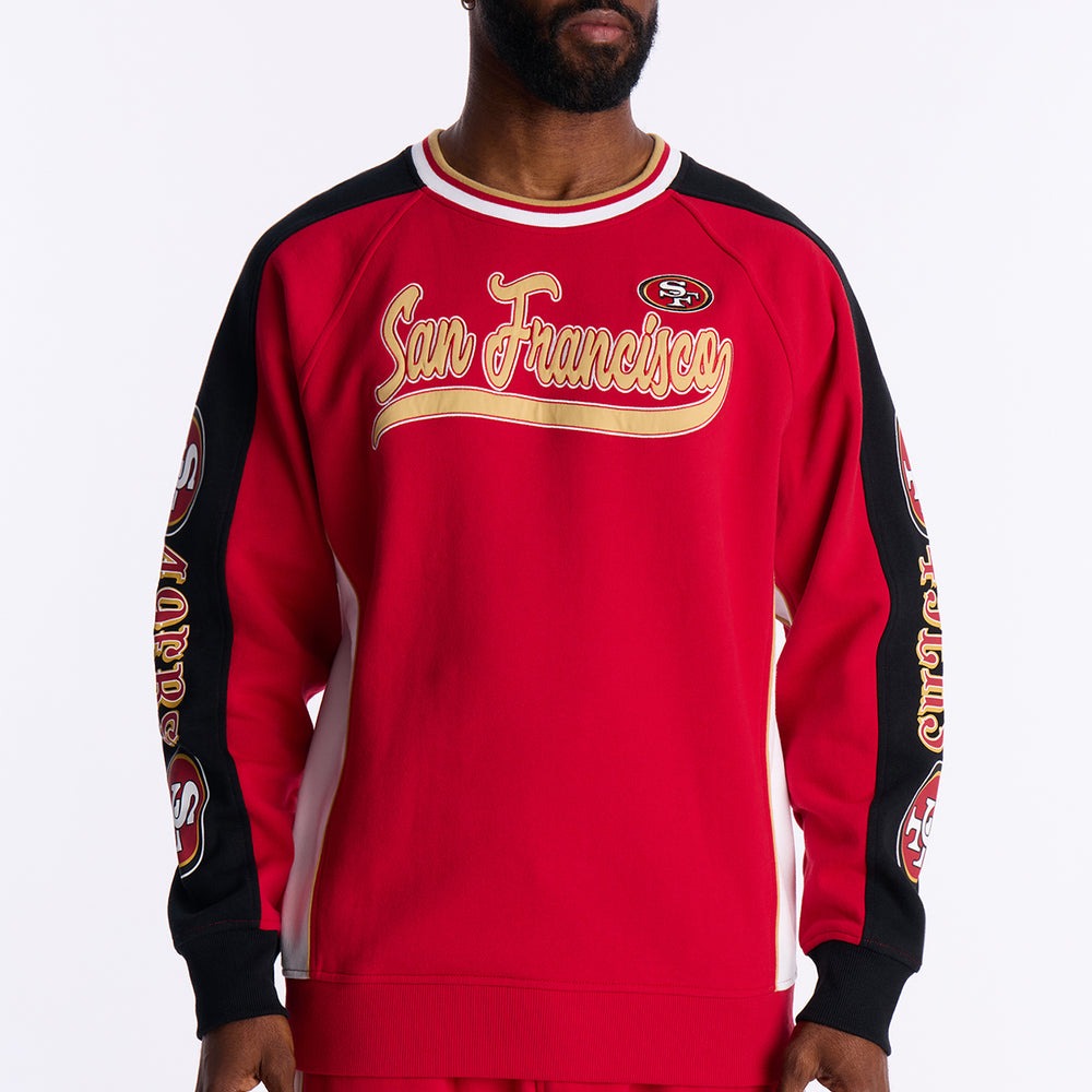 49ers Wave Rider Crewneck Sweatshirt