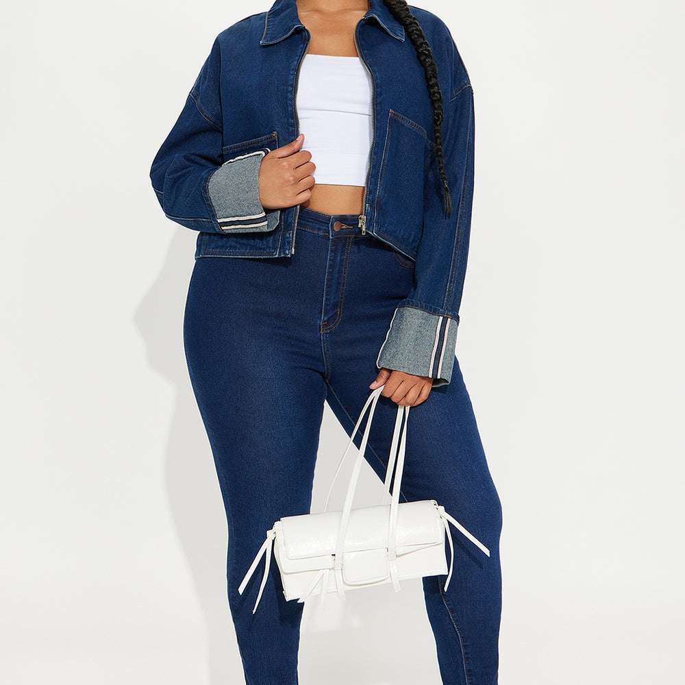 Adrian Cuffed Denim Jacket