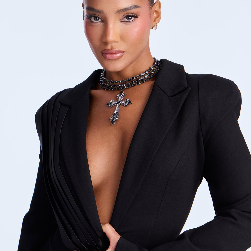 A Bit Sinful Pendant Choker Necklace