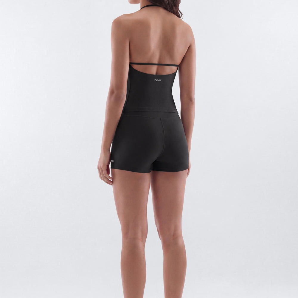 AirSculptâ¢ V-Neck Strappy Sports Top