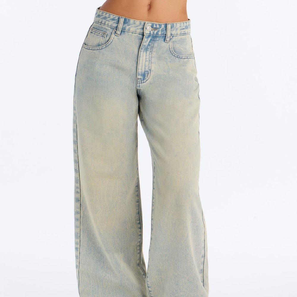 A Total Looker Dropped Waist Baggy Jeans