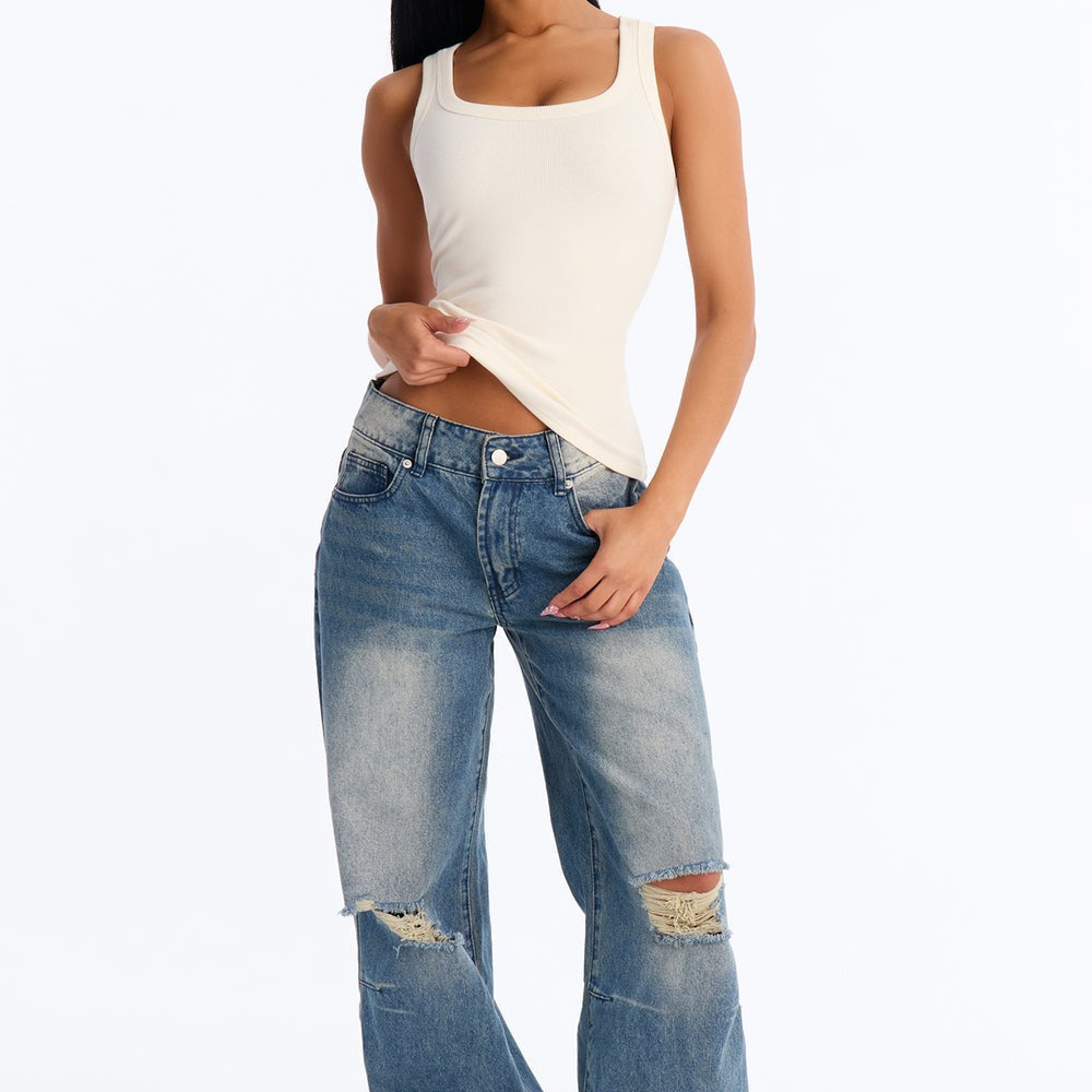 Afternoon Delight Baggy Jeans
